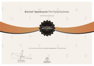 Volg een gratis Flying Dutchman kursus bij Bierista en ontvang een diploma!