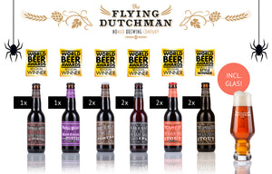Halloween Bierpakket - Award Winning bieren plus uniek Flying Dutchman glas!